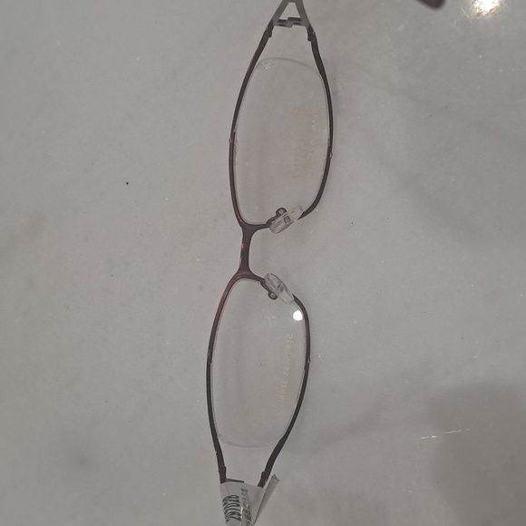 NWT RX-ABLE SENSAYA Stainless Steel Burgundy eyeglass frames SEN55 - Picture 5 of 9